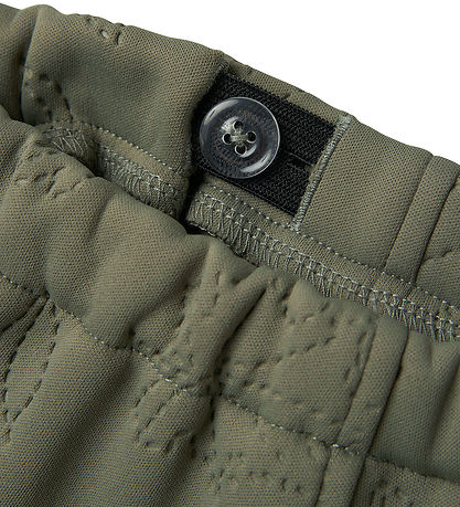 Name It Softshell-Set m. Fleece - NmmMars - Quilt - Dusty Olive