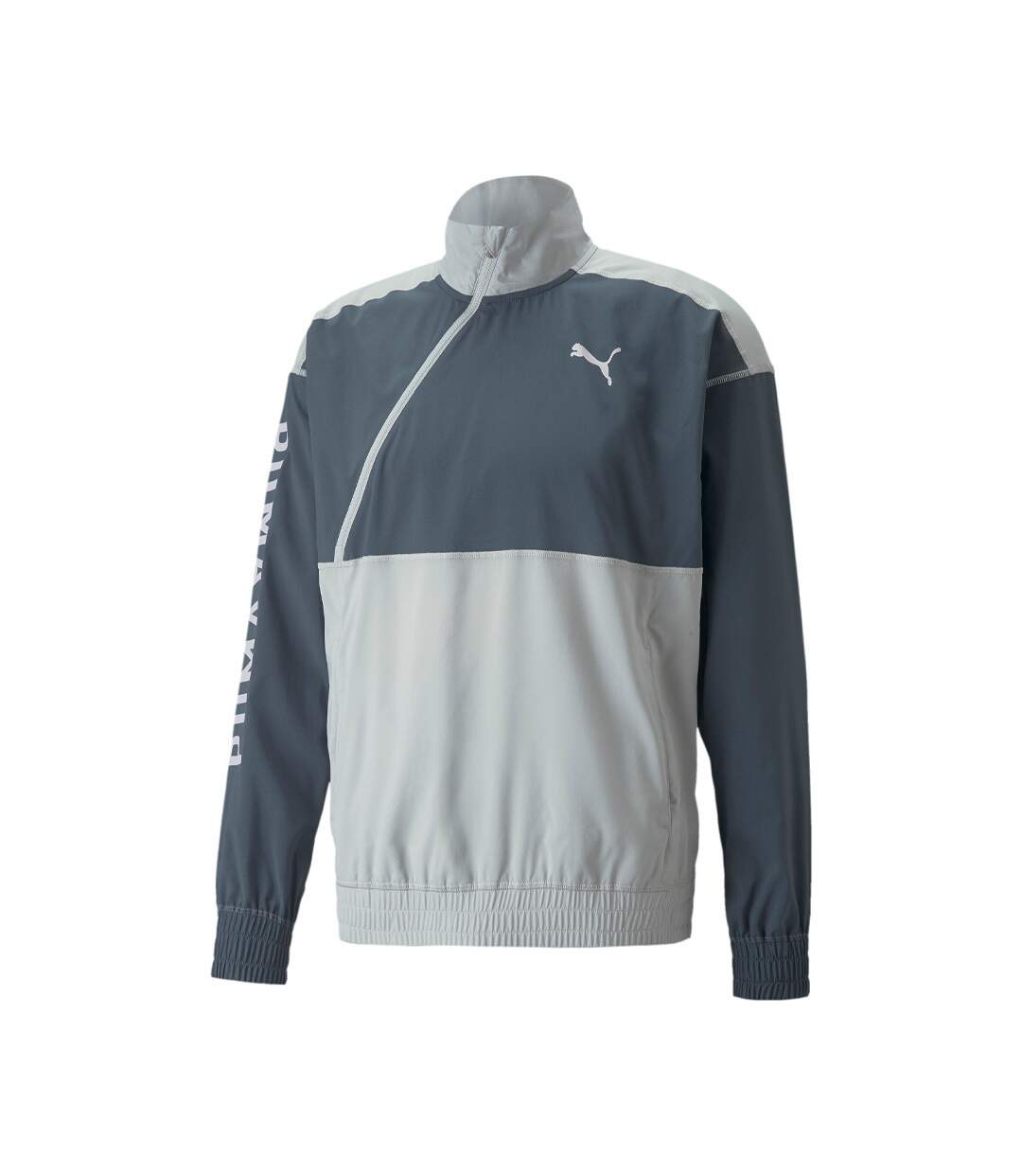 Coupe-Vent 1/2 zip Gris Homme Puma FD Train Logo