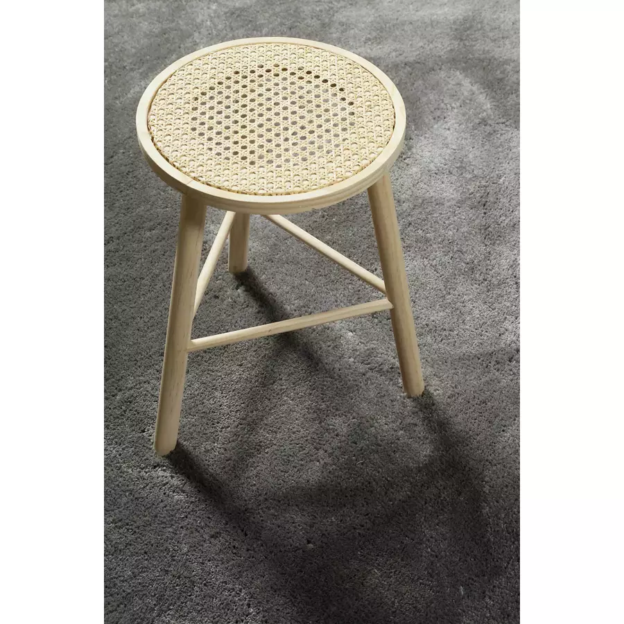 Homie Living Hochflorteppich Pisa taupe grau