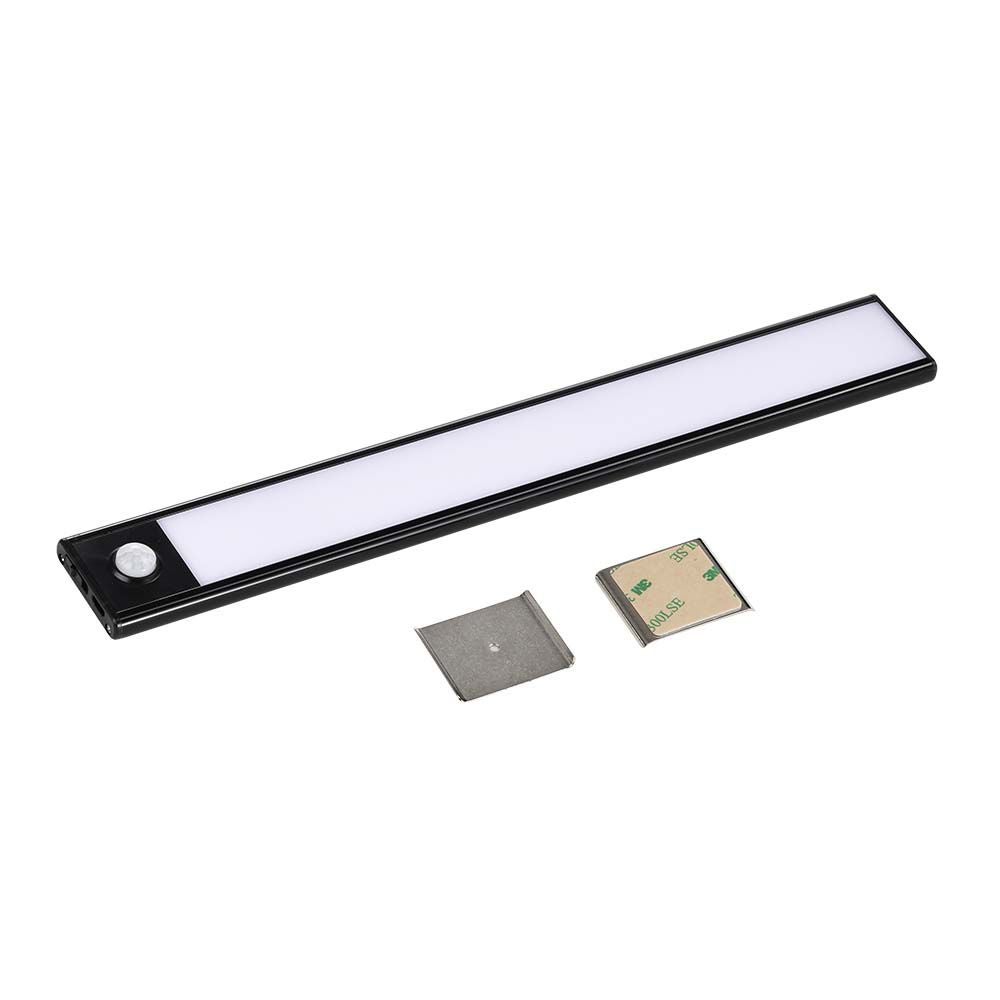 V-TAC VT-8141-B - LED-wandlampen - Zwart - IP20 - 1,5 W - 110 lumen - 3000 K