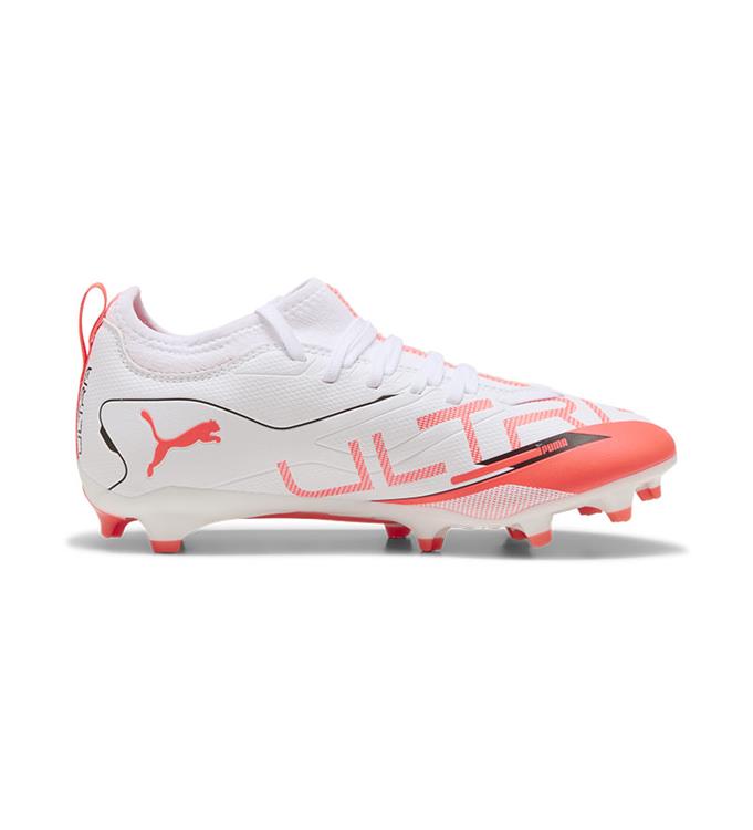 PUMA ULTRA 5 MATCH FG/AG JR 108167 PUMA-WHITE-PUMA-BLACK-GLOWING