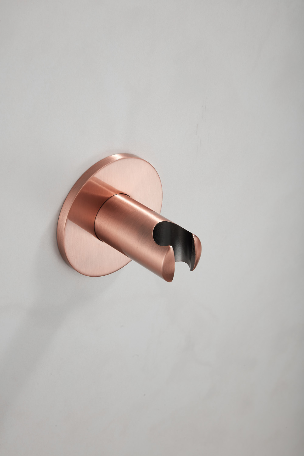 Saniclear Plus handdouche houder geborsteld koper