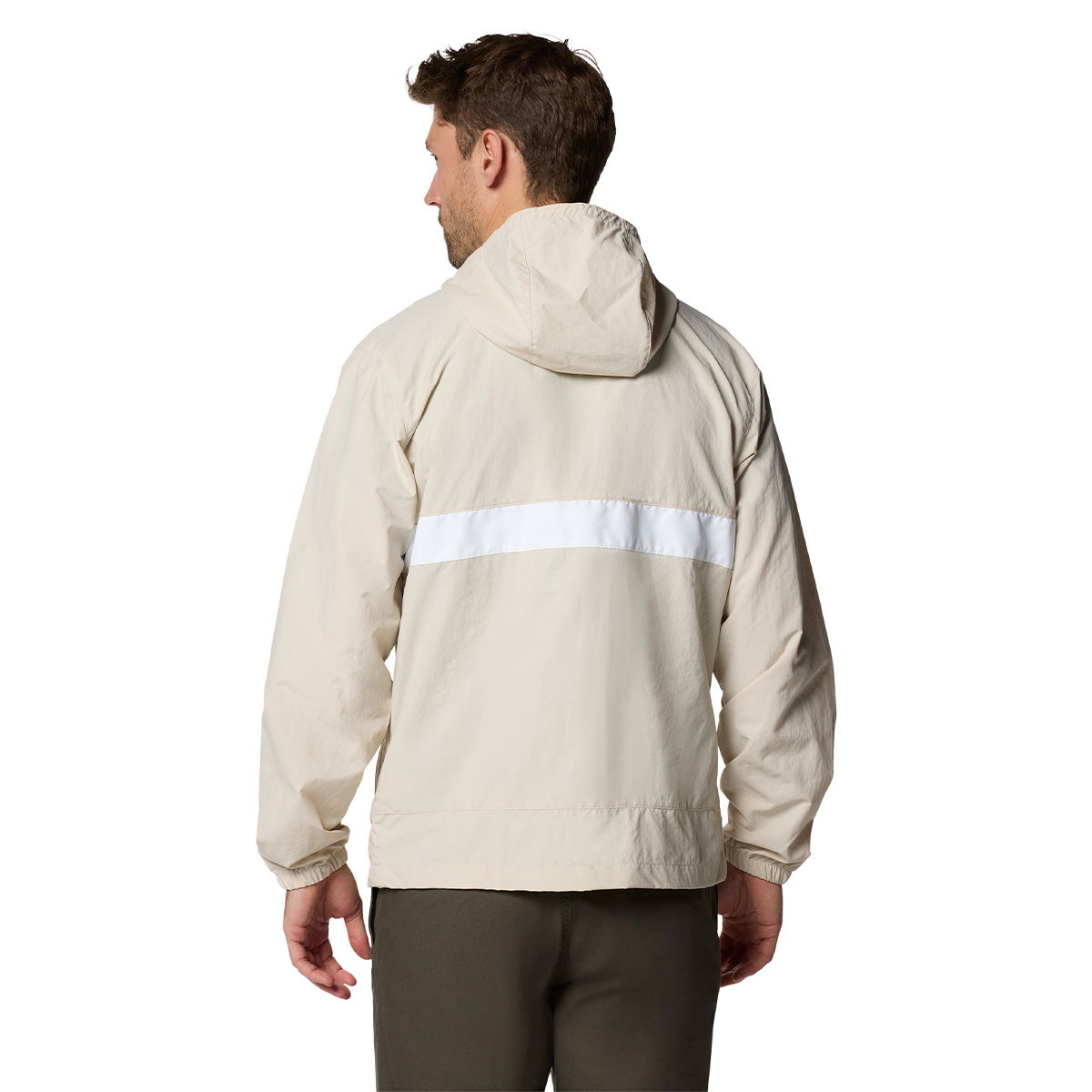 Columbia Spire Valley Hooded Windbreaker, herre (Dark Stone)