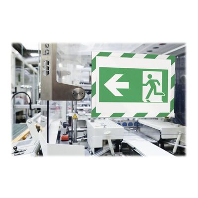 Durable Duraframe Security - 2 Cadres d'affichage bicolore - A4 - vert/blanc (encadrement magnétique)