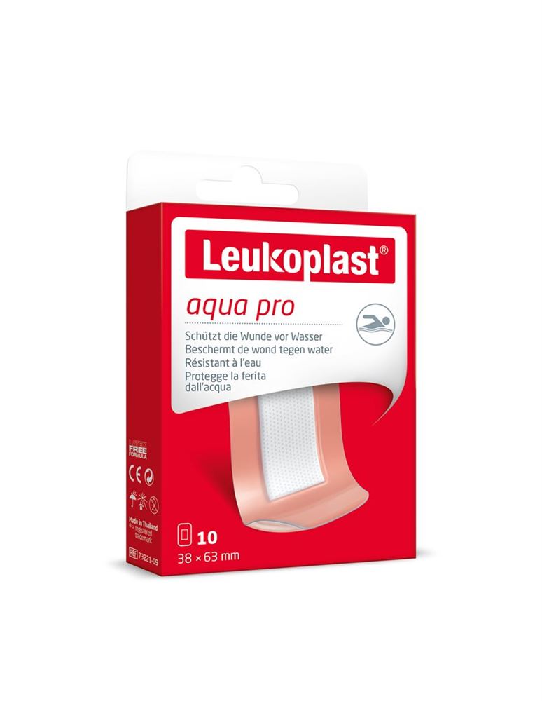 Leukoplast aqua pro<br>10 Stück, 38x63mm