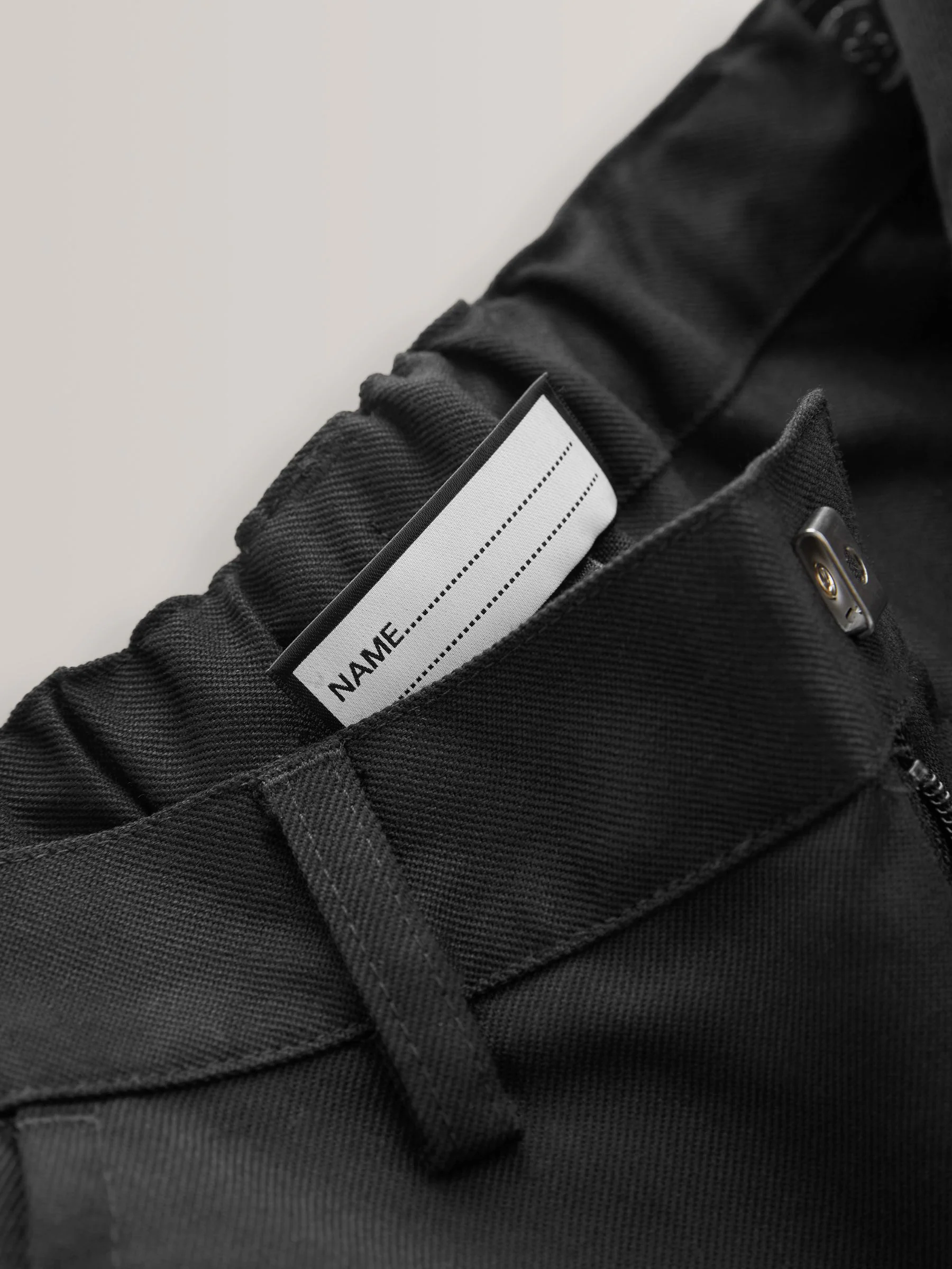 Zwart - Schoolbroek met rechte pijpen (3-17jaar)