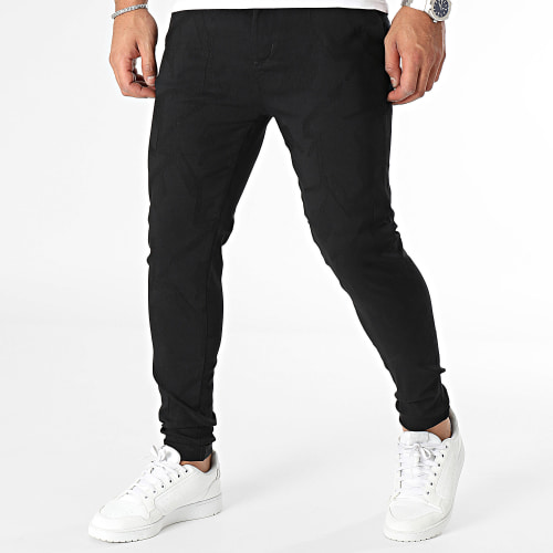 Pantalon Chino Skinny Noir