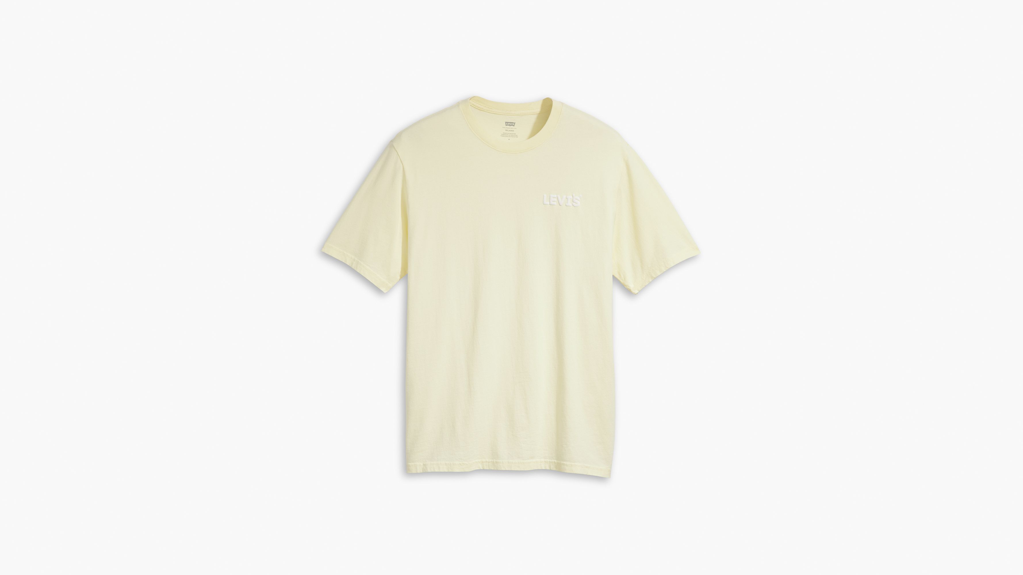 T-shirt graphique Relaxed - Headline Pear Sorbet - Jaune