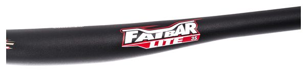 Cintre Renthal Fatbar Lite 35 Aluminium 760mm Noir