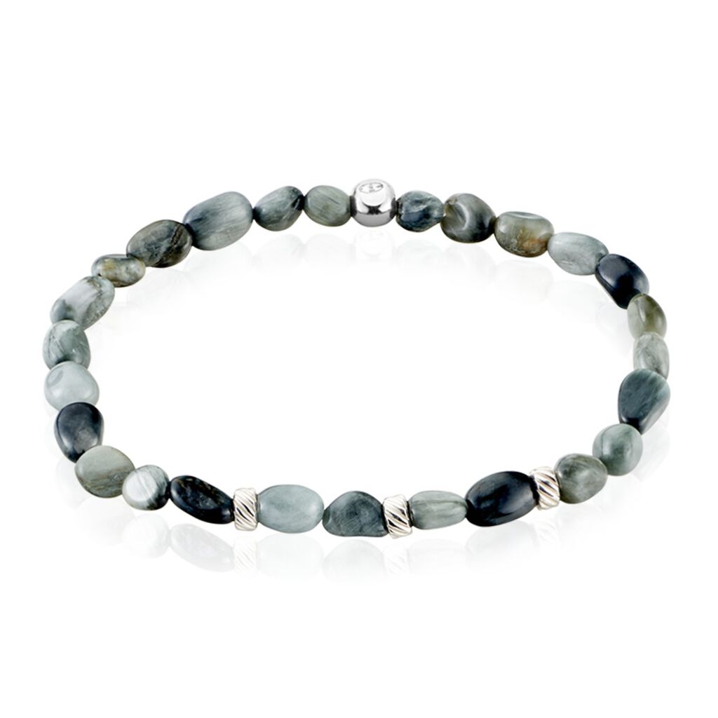 Bracelet Jourdan Boreal Argent Blanc Quartz