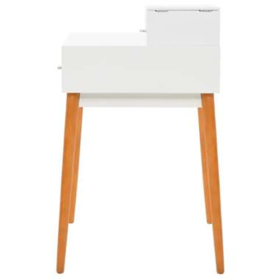 vidaXL - Kaptafel - Wit - MDF