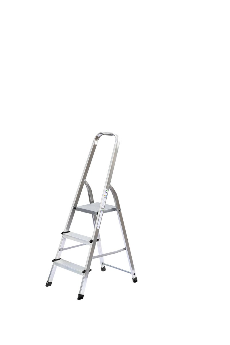 PROREGAL huishoudladder, eenzijdige toegang, 3 treden