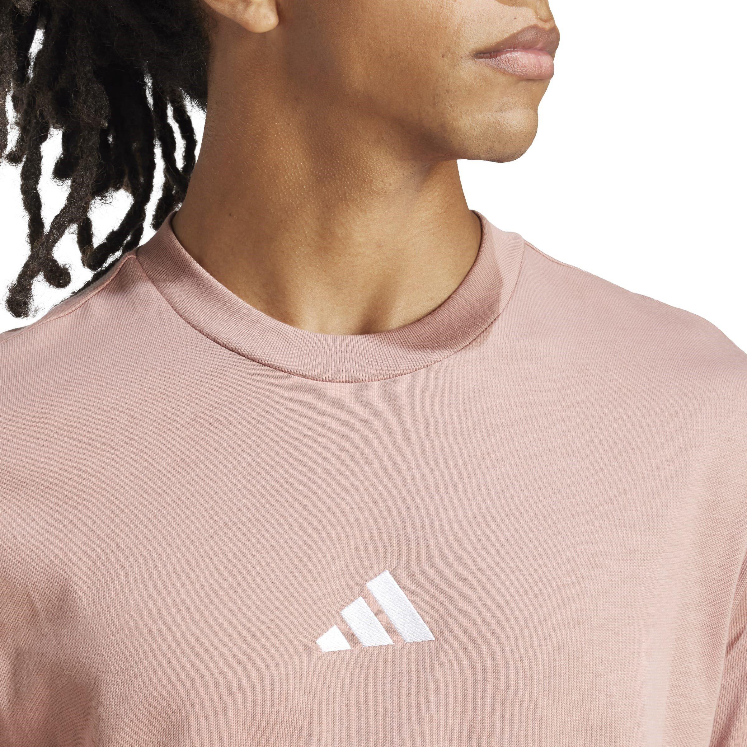 adidas Essential Three Stripes Single Jersey Tee Mens