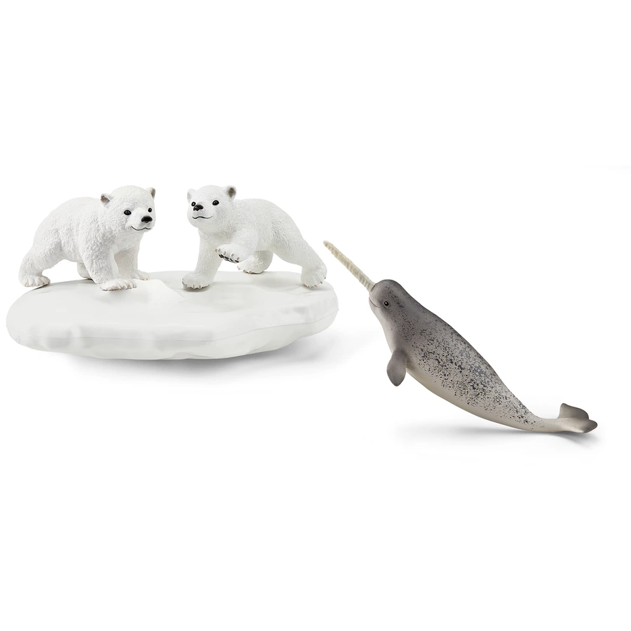 schleich® Wild Life - Eisbären-Rutschpartie 42531