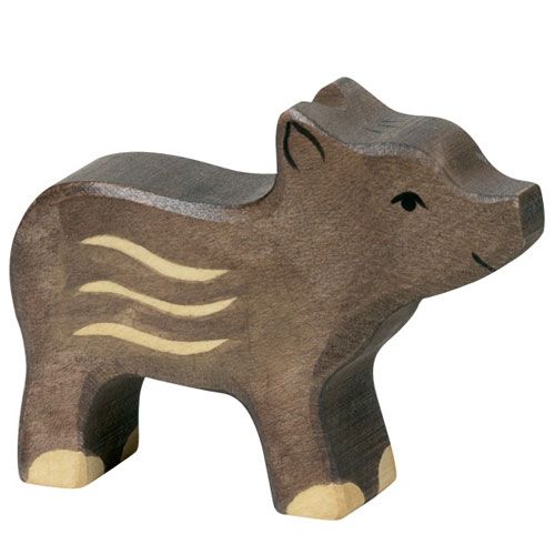 Holztiger jong wild zwijn 7 cm 8680093