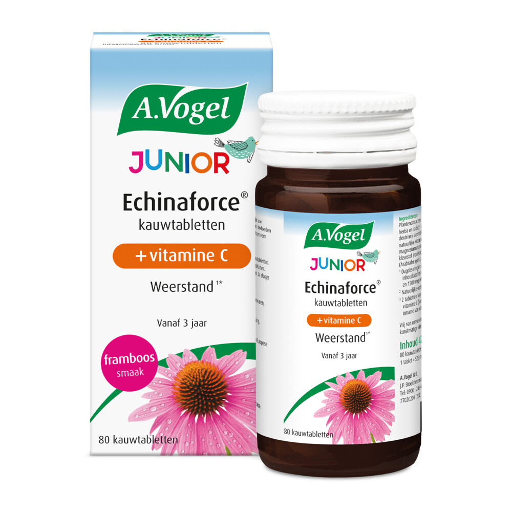 A.Vogel Junior Echinaforce met Vitamine C80 kauwtabletten