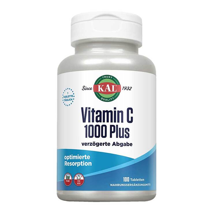 Vitamin C 1000 Plus Retardtabletten, 100 St