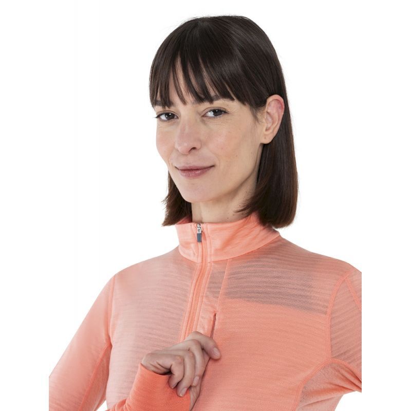 Merino 200 RealFleece Descender LS Half Zip - Polaire en laine mérinos femme