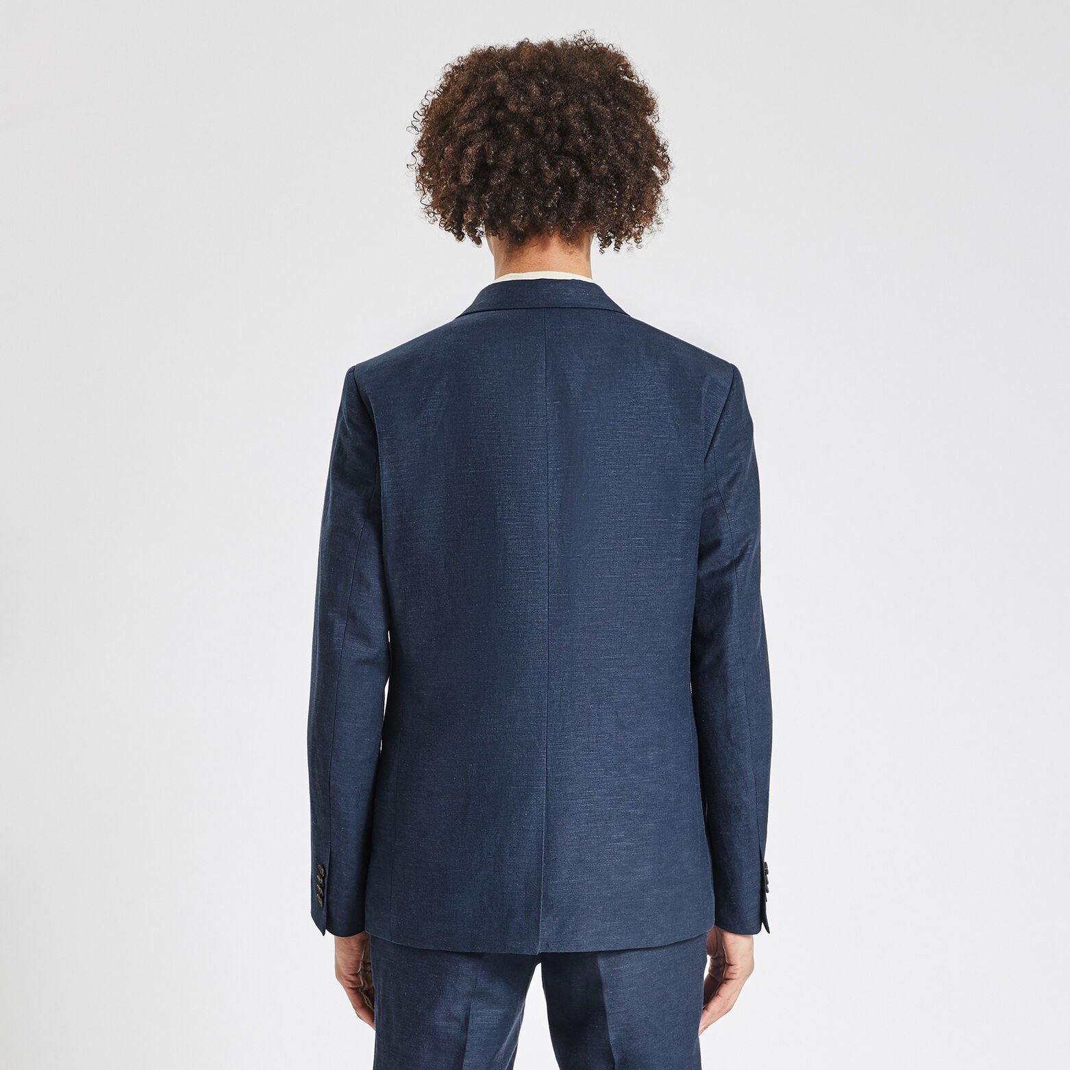 Veste de costume slim Bleu