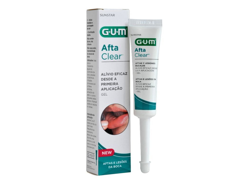 GEL GUM AFTACLEAR 10ML DM