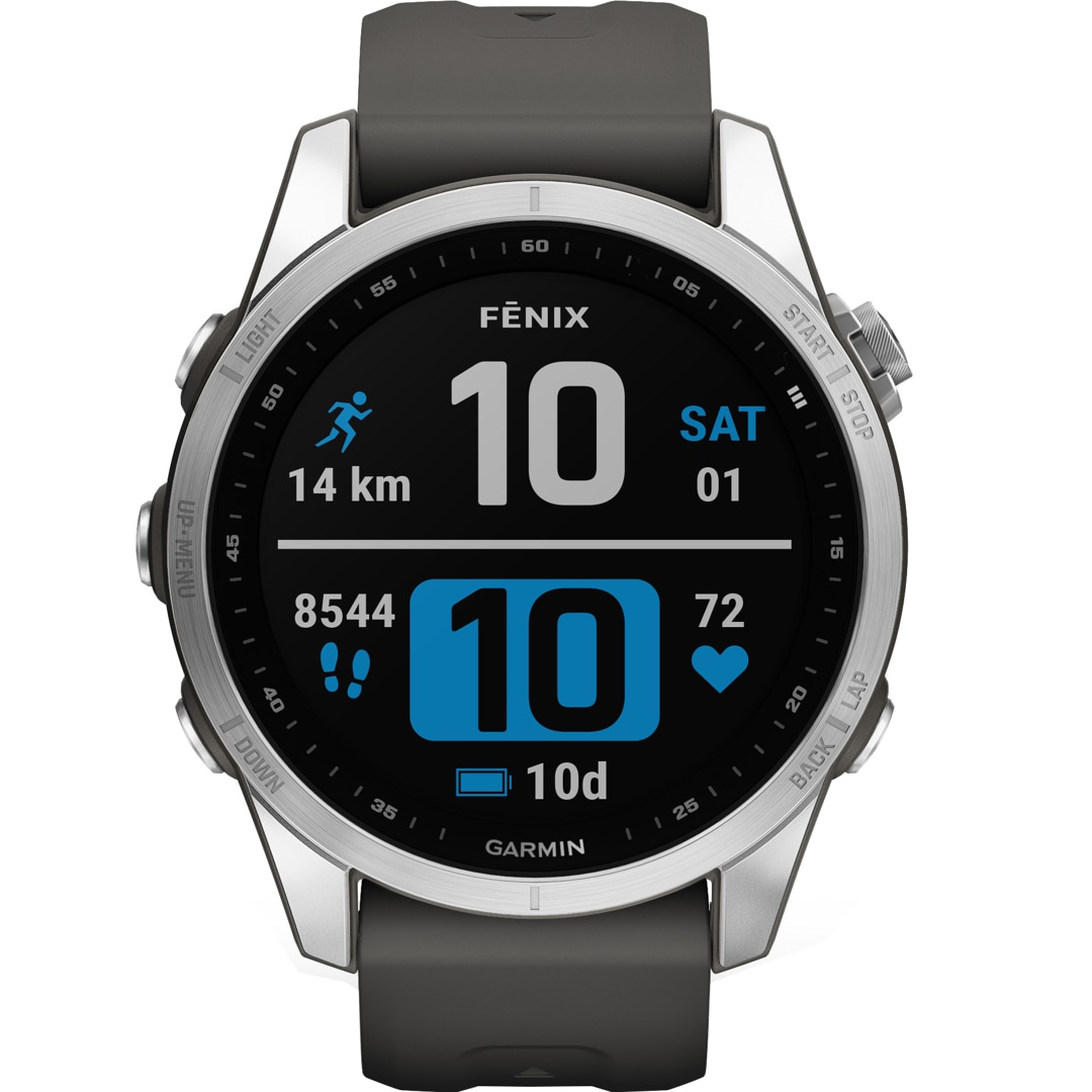 Garmin Fenix 7S Schiefergrau / Silber
