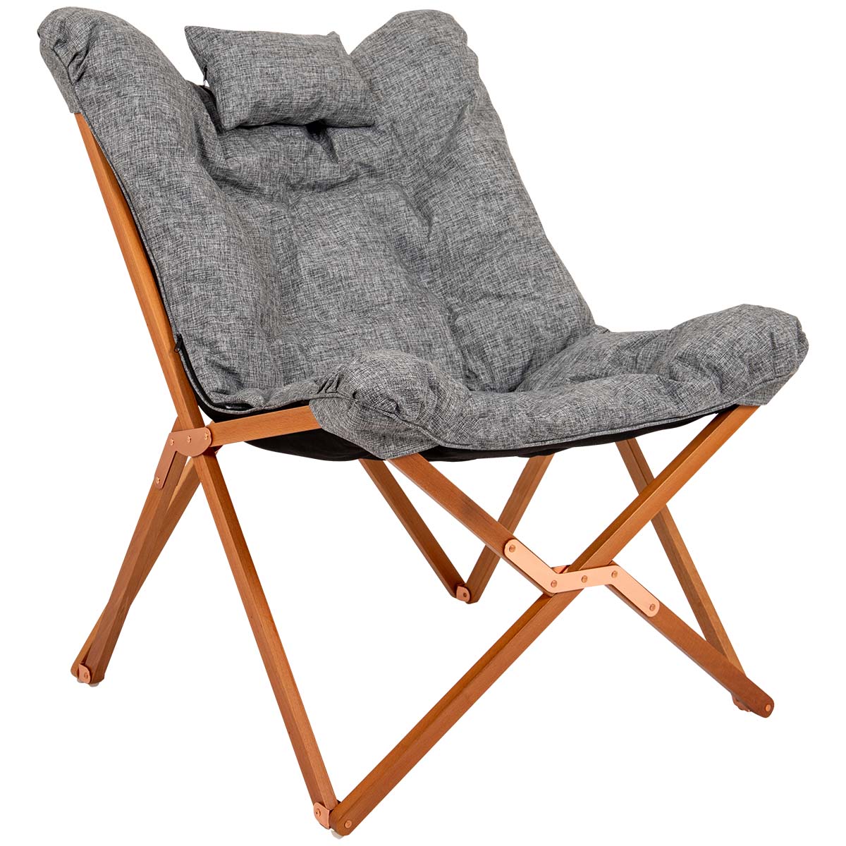 Bo-Camp Urban Bloomsbury Comfort Grey relaxstoel