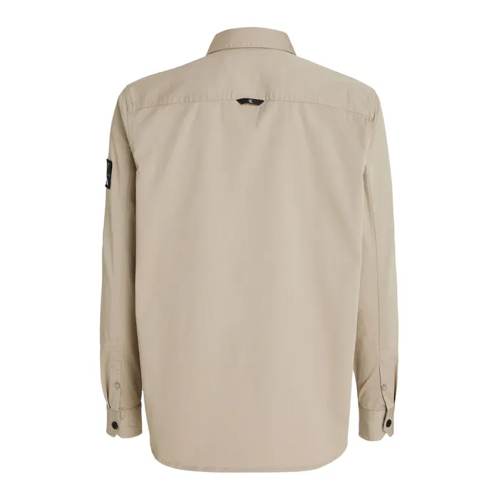 Calvin Klein Monologo Badge Relaxed Overhemd Heren