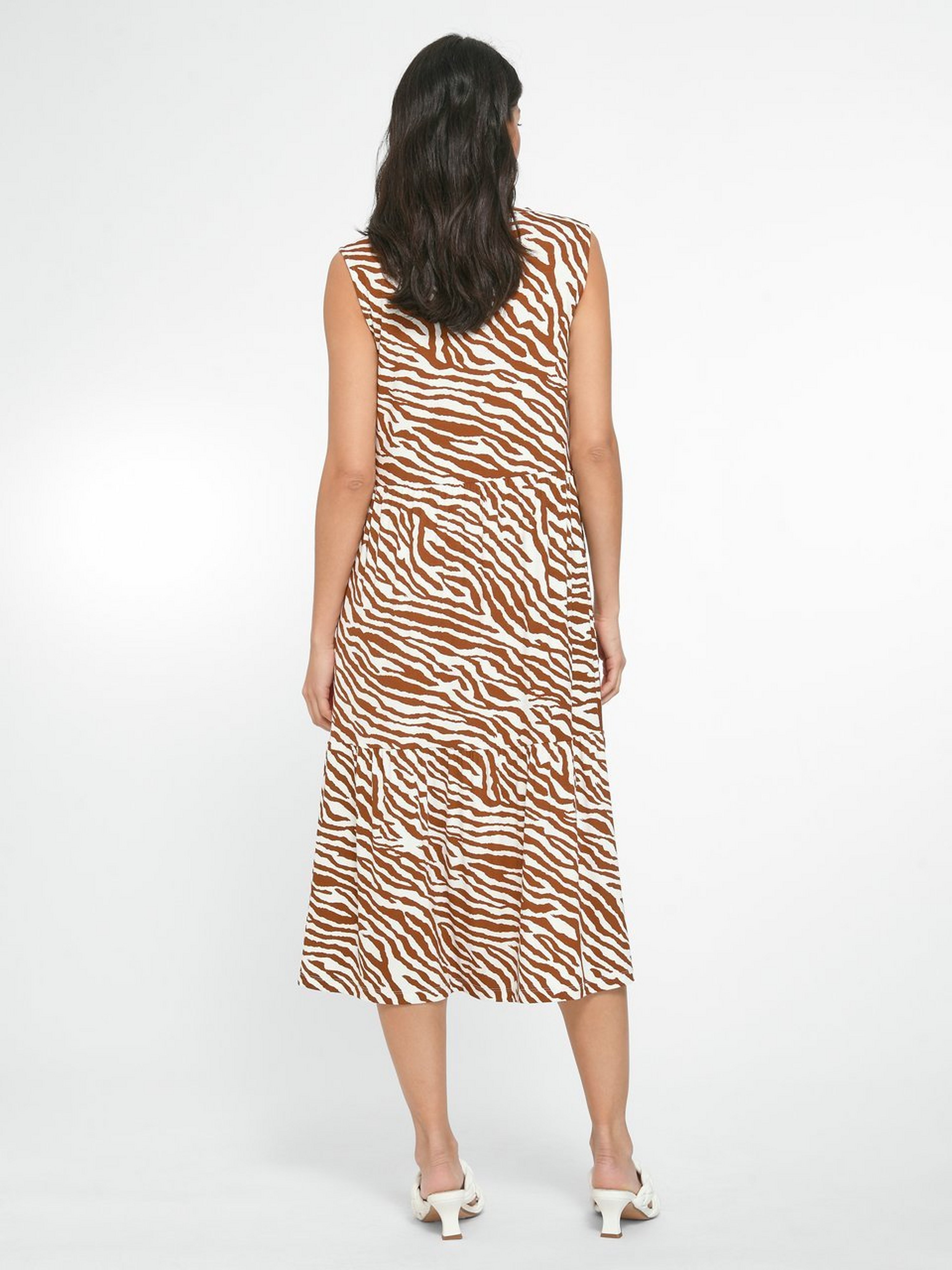 Ärmelloses Jersey-Kleid