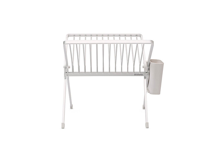 Égouttoir pliable en métal gris clair Brabantia Sinkside taille S