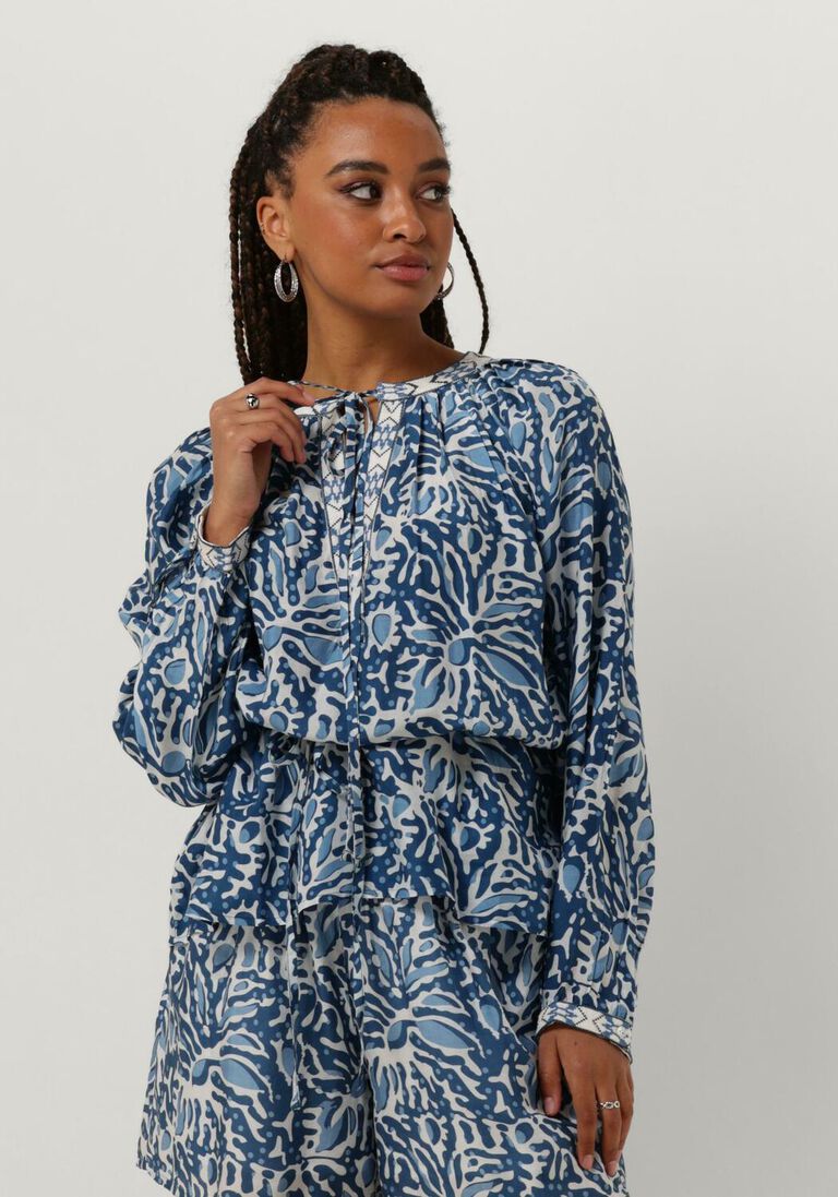 IBANA lichtblauwe ibana blouse tarza
