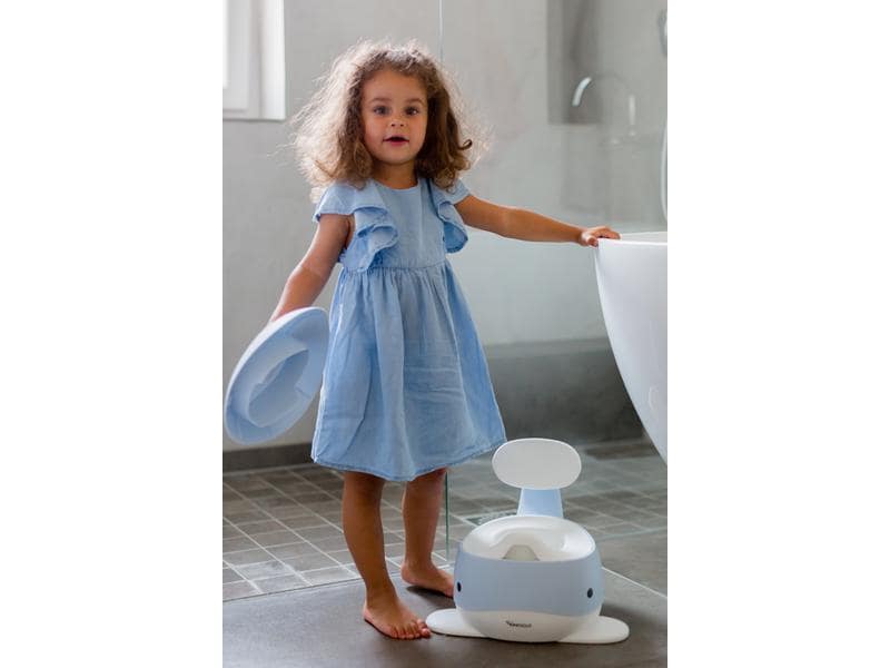 Kindsgut Töpfchen Potty Hellblau Mit Kindertöpfchen Potty die Welt ohne Windeln entdecken