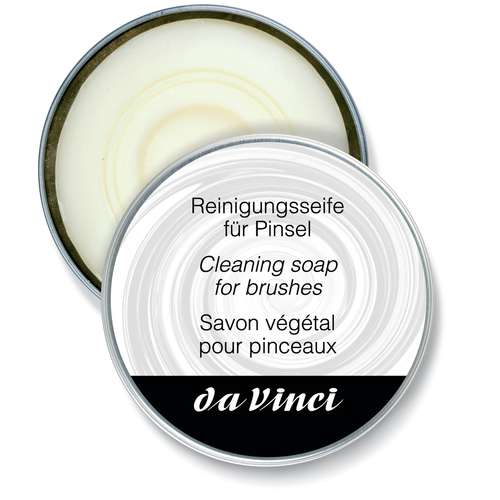 da Vinci Reinigungsseife Serie 4433 in Metallrunddose