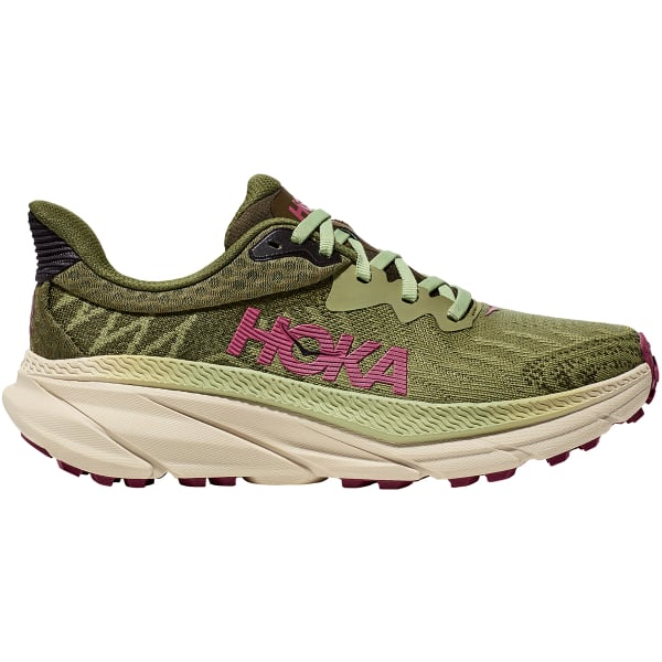 Chaussure trail HOKA ONE ONE CHALLENGER ATR 7 W FOREST FLOOR / BEET ROOT
