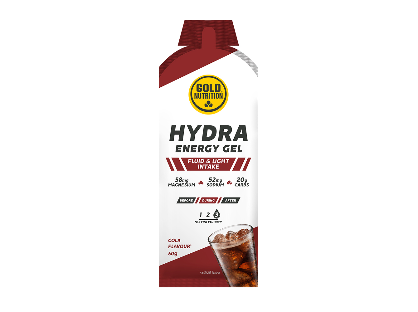 ENERGY GEL GOLDNUTRITION HYDRA COLA 60 G