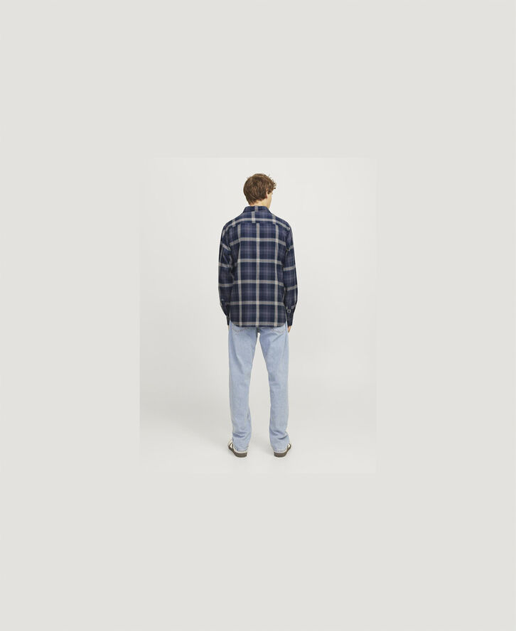 JJ-REBEL JREBCHASE CHECK SHIRT LS Sky captain