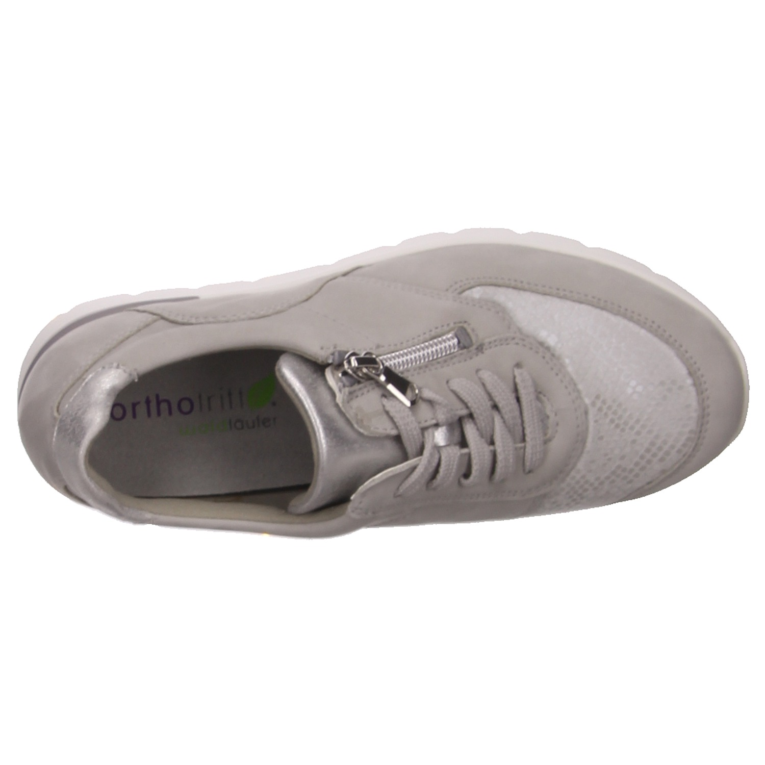 Waldläufer Sneaker grau grau