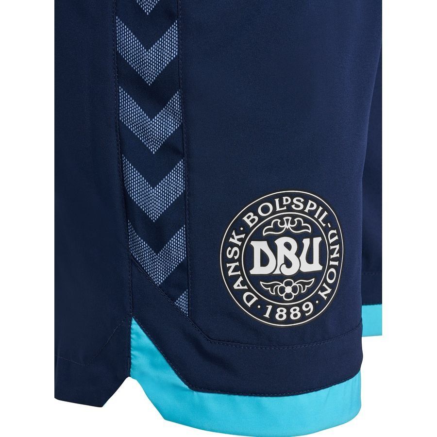 Danemark Short d'Entraînement Pro Woven Coupe du Monde Féminine 2023 - Bleu Marine/Bleu Femme