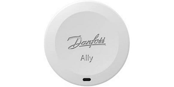Danfoss Ally Room Sensor Drahtloser Raumsensor für die Danfoss Ally Heizkörperthermostate, Zigbee