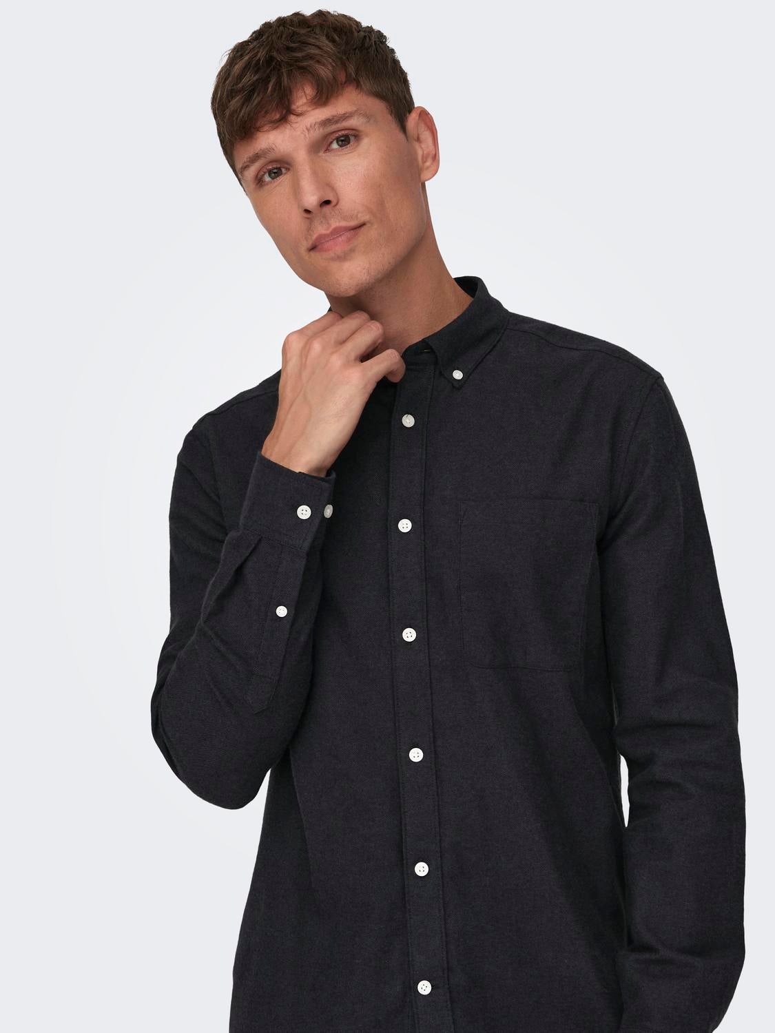 ONSGUDMUND Hemd Black