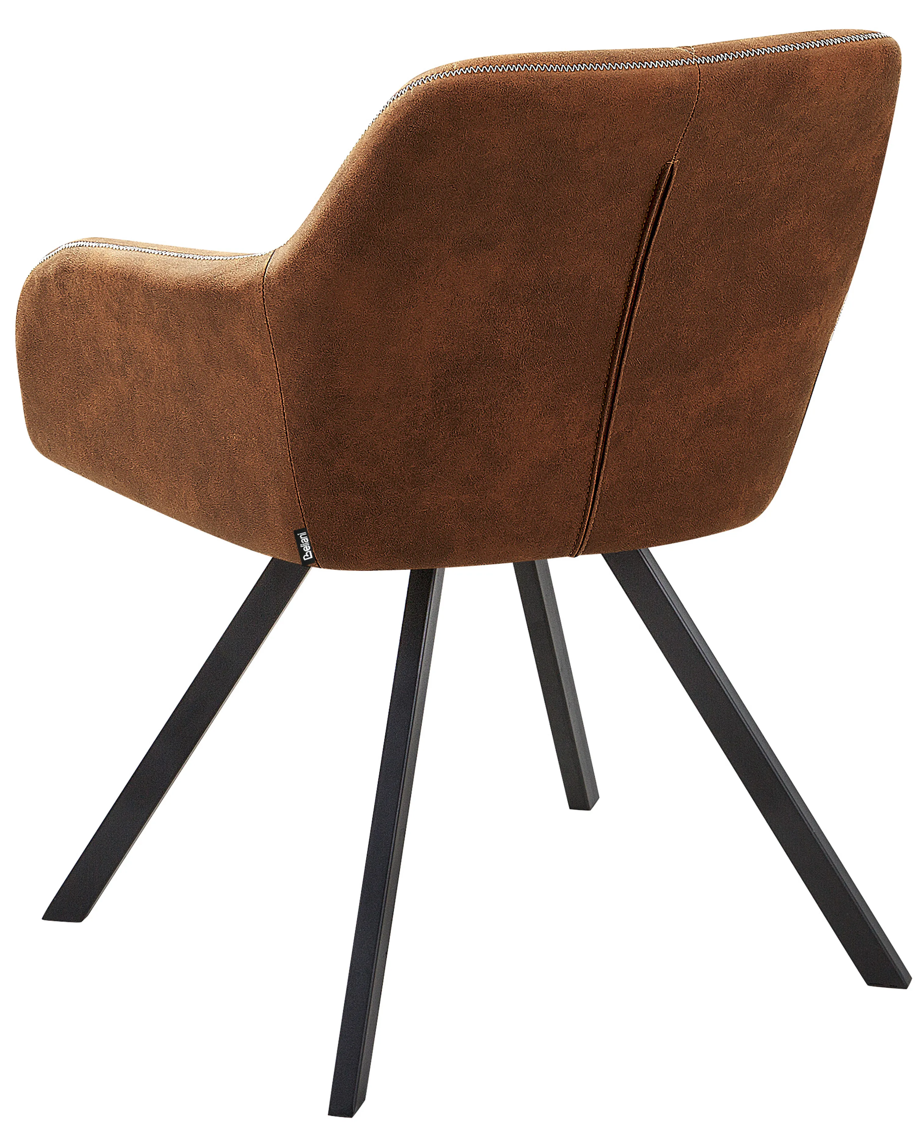 Set van 2 eetkamerstoelen MONEE Goudbruin