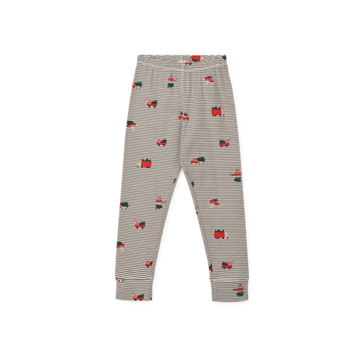 Liewood Wilhelm Pyjamassæt, Holiday Vehicle/Stripe Navy, 98 cm