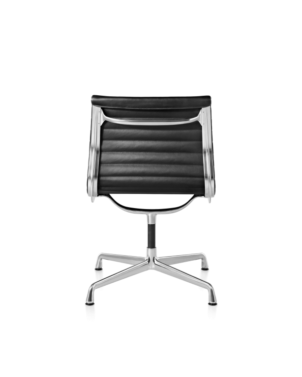 Vitra EA 108 stoel Hopsak ijsblauw/ivoor, onderstel verchroomd