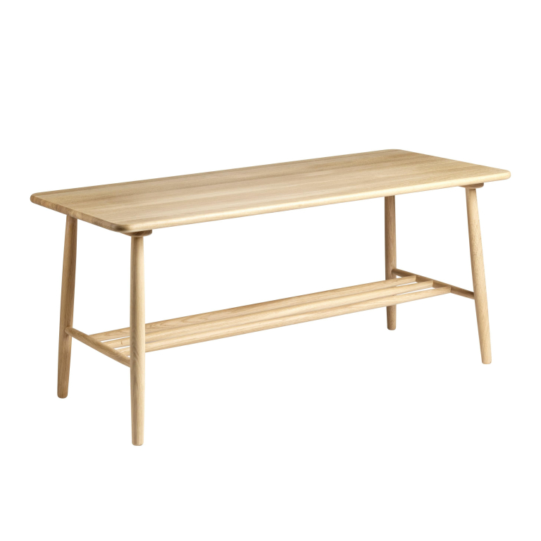 FDB Møbler D20 salontafel 120x55 eiken naturel