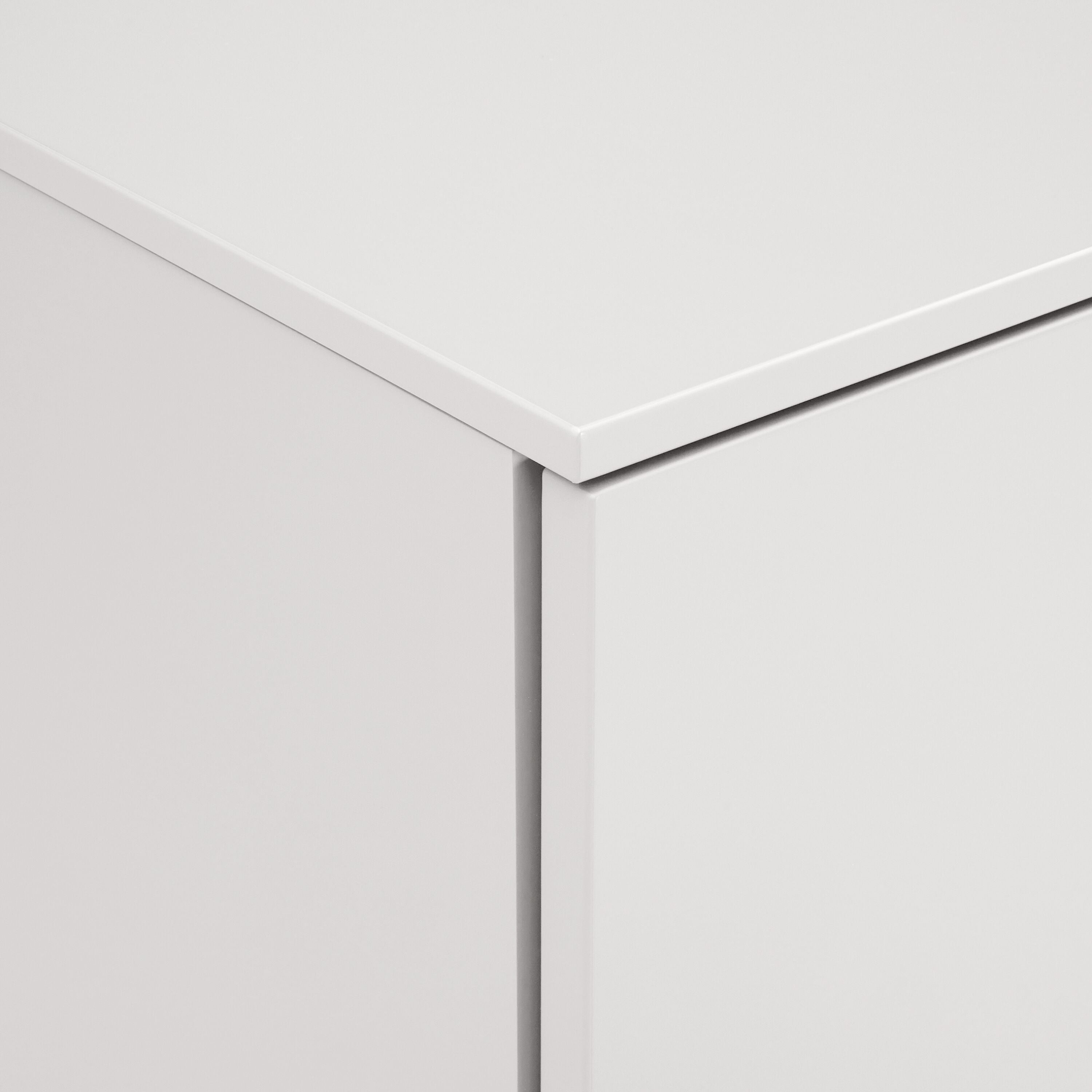 TILL Sideboard - Hellgrau / B: 168.0 cm x T: 41.0 cm x H: 77.0 cm