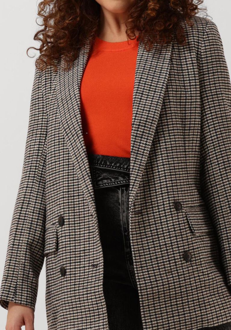 MSCH COPENHAGEN bruine msch copenhagen blazer mschflorencia blazer chk