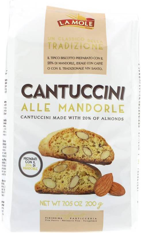 La Mole koek Cantuccini amandel 200 gr