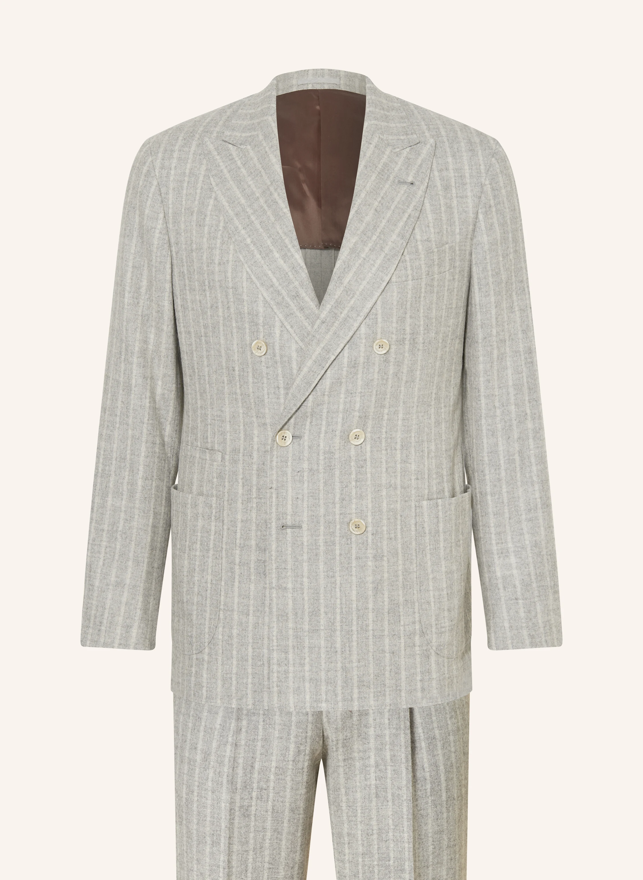BRUNELLO CUCINELLI Anzug Extra Slim Fit mit Alpaka