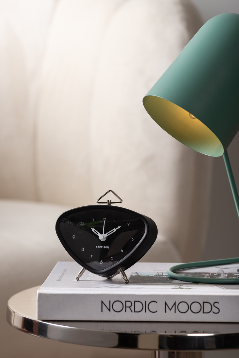 Alarm Clock Triangle KA5946BK Black
