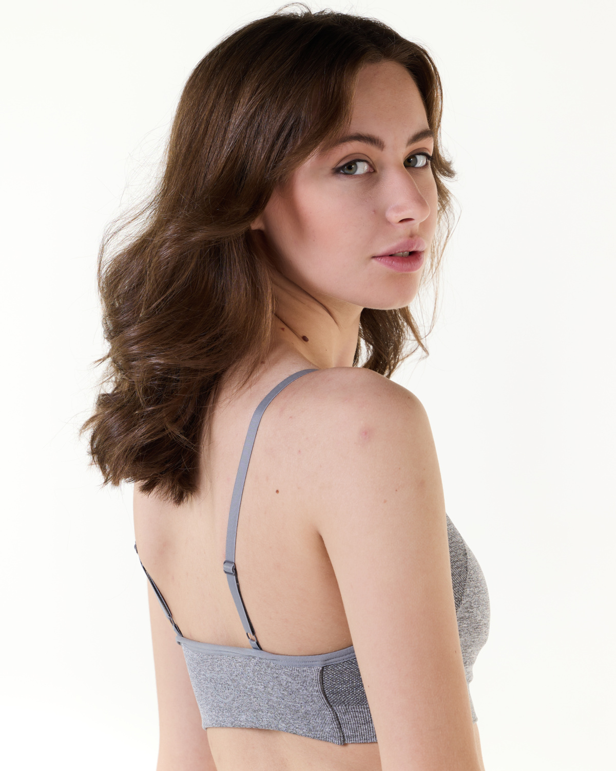 Bumpro Power Up! Bra Dark Green Melange