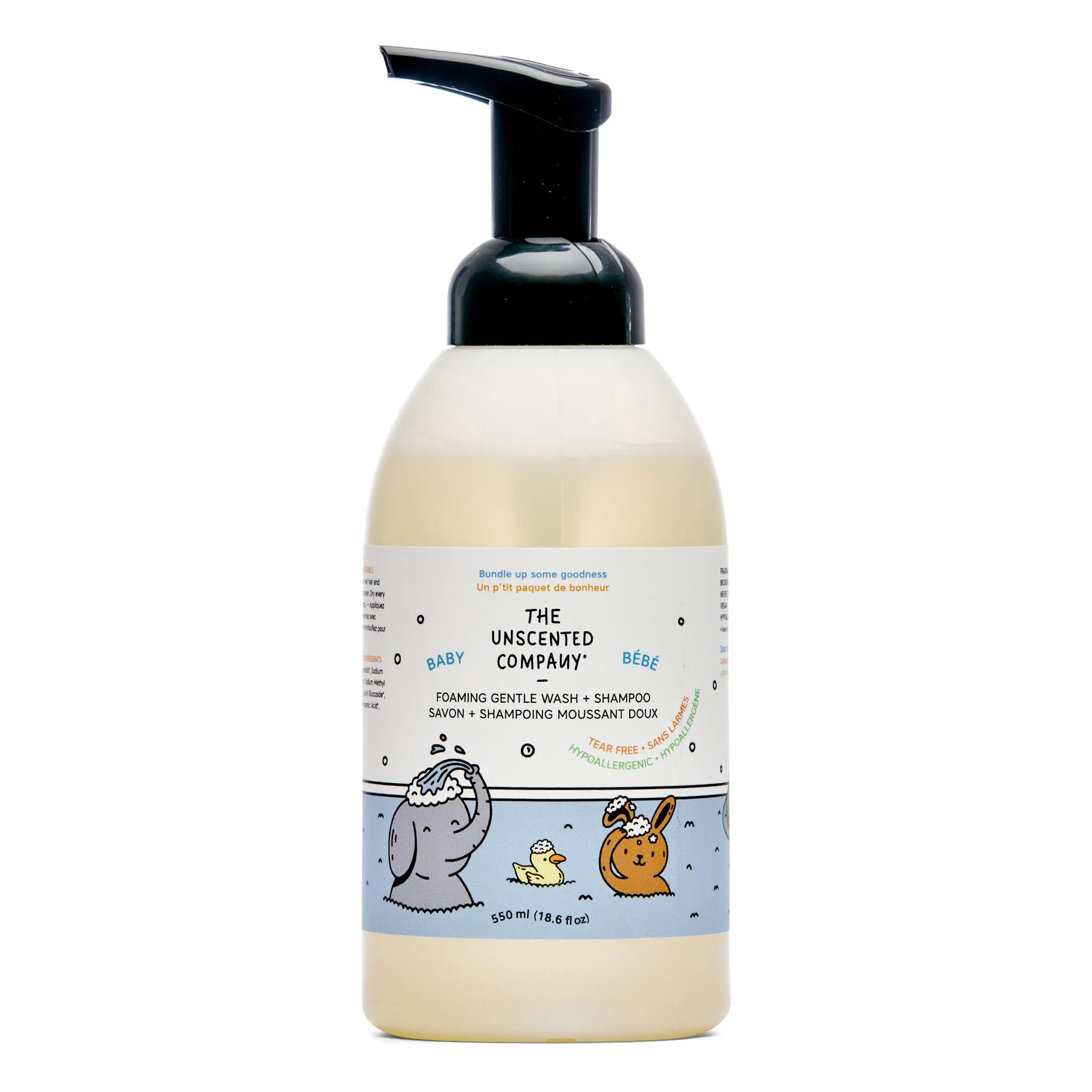 The Unscented Company Savon et shampoing doux pour bébé